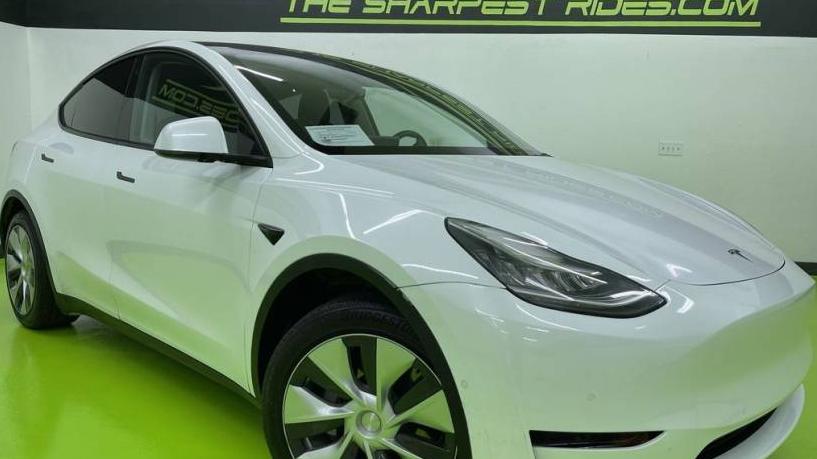 TESLA MODEL Y 2021 5YJYGDEE4MF060753 image